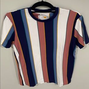 San Francisco Striped Crewneck T-shirt